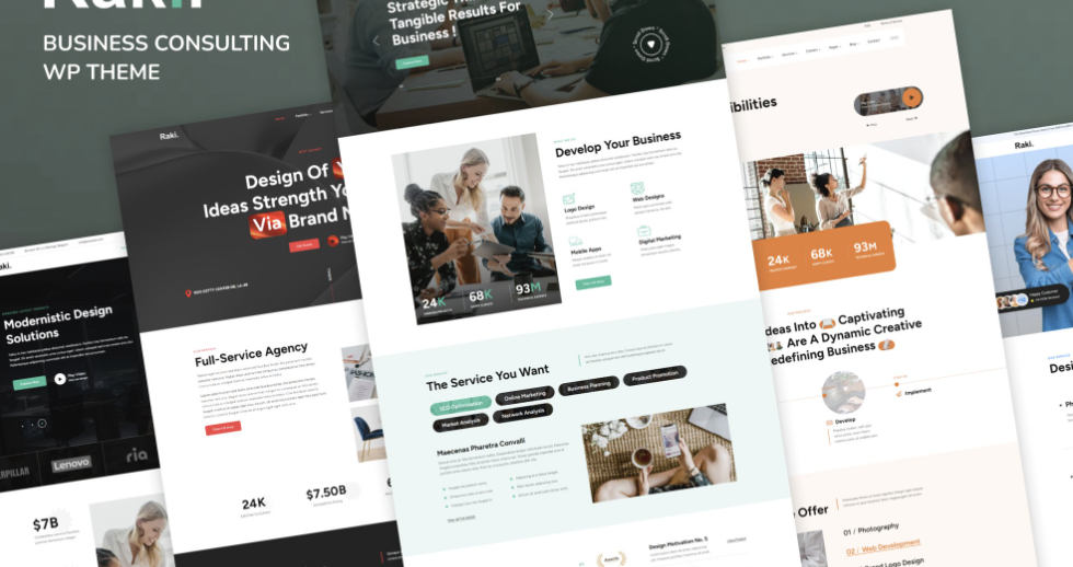 Raki - Business, Finance Consulting WordPress Theme | Babiato Forums ...