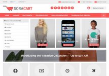 SoraCart Blogger Template.jpg