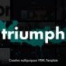 Triumph - Creative Multipurpose One Page HTML Temp