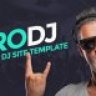 ProDJ - Creative DJ / Producer Site Muse Template