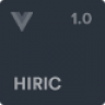Hiric - VueJs Landing Page Template