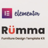 Rumma - Furniture Interior Elementor Template Kit