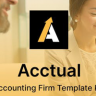 Acctual – Accounting Firm Elementor Template Kit