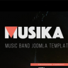 Musika - Music Festival & Band Joomla Template
