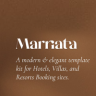 Marriata – Hotel & Resort Elementor Template Kit