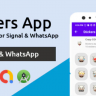 The Ultimate Stickers App for Signal & WhatsApp with AdMob Integrated