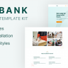 Exobank - Financial Elementor Template Kit