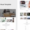 Hotel - Adobe Muse CC Responsive Template + Animations & Gallery Widget