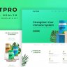 Vitpro - Herbal Health Elementor Template kit