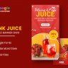 Drink Juice Animated Banner Google Web Designer