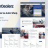 CarDealerz - Auto Dealer & Auto Shop Website Elementor Template Kit