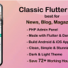 Classic Flutter News App best for News, Blog and Magazines