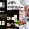 Bruschettas - Luxury Restaurant Elementor Template Kit