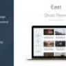 East - Blog and Multipurpose Clean Ghost Theme