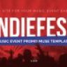IndieFest - Music Event / Party / Festival Promo Muse Template