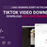 TikTok Video Downloader Without Watermark & Music Extractor
