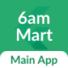 6amMart - Multivendor Food, Grocery, eCommerce, Parcel, Pharmacy delivery app with Admin & Website