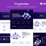 Cryptodax - Cryptocurrency & Blockchain Elementor Template Kit