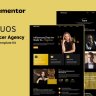 Influos - Influencer Agency Elementor Template Kit