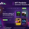 NFTx - NFT Portfolio Elementor Template Kit