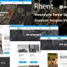 Rhent - Motorcycle Rental Services Elementor Template Kit
