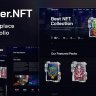 Cyber.NFT Marketplace & Portfolio Elementor Template Kit