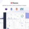 Nazox - ASP.Net Core & MVC5 Admin & Dashboard