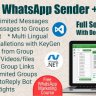 WaBulker Bulk WhatsApp sender + Group Sender + WhatsApp Autobot