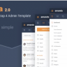 Amanda Responsive Bootstrap 4 Admin Template