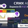 CrmX - Bootstrap Admin Dashboard Template & User Interface