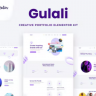 Gulali - Creative Portfolio Elementor Template Kit