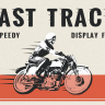 Fast Track - A Speedy Display Font