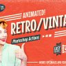 Animated Retro Vintage Film - Photoshop Actions