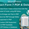 WordPress Contact Form 7 PDF, Google Sheet & Database