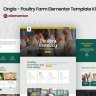 Ongla - Poultry Farm Elementor Template Kit