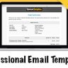 Advanced Professional Email Templates