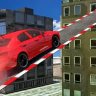 Crazy Car City Roof Jumping Unity Game