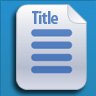 [AndyB] Title Control
