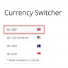 Currency Switcher For WooCommerce
