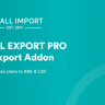 User Export Add-On Pro