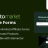 Envato Market Affiliate Forms for Elementor