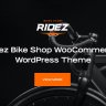 Ridez - Bike Shop Elementor WordPress Theme