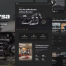 Forsa | Custom Motorcycle Garage Elementor Template Kit