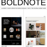 Download Boldnote - Portfolio Theme for wordpress