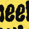 Cheely Moulef – Rough Brush Font