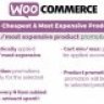 WooCommerce Cheapest & Most Expensive Product Promotions!