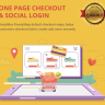 One Page Checkout & Social Login – PayPal, Stripe, COD