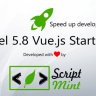 Laravel 5.8 Vue.js SPA Bootstrap Admin Starter Kit