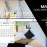 Hotel Magnolia with Booking request HTML Template