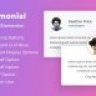 HT Testimonial For Elementor
